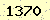 請輸入此驗證碼 : 1370