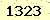 請輸入此驗證碼 : 1323
