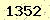 請輸入此驗證碼 : 1352