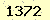 請輸入此驗證碼 : 1372
