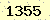 請輸入此驗證碼 : 1355