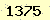 請輸入此驗證碼 : 1375