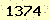 請輸入此驗證碼 : 1374