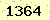 請輸入此驗證碼 : 1364