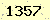 請輸入此驗證碼 : 1357
