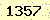 請輸入此驗證碼 : 1357