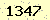請輸入此驗證碼 : 1347