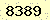 請輸入此驗證碼 : 8389