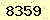 請輸入此驗證碼 : 8359