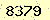 請輸入此驗證碼 : 8379