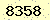 請輸入此驗證碼 : 8358