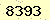 請輸入此驗證碼 : 8393