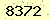 請輸入此驗證碼 : 8372