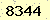 請輸入此驗證碼 : 8344
