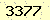 請輸入此驗證碼 : 3377