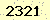 請輸入此驗證碼 : 2321