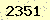 請輸入此驗證碼 : 2351