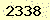 請輸入此驗證碼 : 2338
