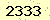 請輸入此驗證碼 : 2333