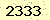 請輸入此驗證碼 : 2333