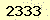 請輸入此驗證碼 : 2333