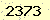 請輸入此驗證碼 : 2373