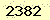 請輸入此驗證碼 : 2382