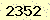 請輸入此驗證碼 : 2352