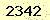 請輸入此驗證碼 : 2342