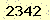請輸入此驗證碼 : 2342