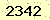 請輸入此驗證碼 : 2342