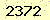請輸入此驗證碼 : 2372