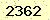 請輸入此驗證碼 : 2362