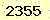 請輸入此驗證碼 : 2355