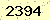 請輸入此驗證碼 : 2394