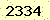 請輸入此驗證碼 : 2334