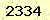 請輸入此驗證碼 : 2334