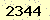 請輸入此驗證碼 : 2344
