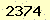 請輸入此驗證碼 : 2374