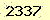 請輸入此驗證碼 : 2337