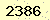 請輸入此驗證碼 : 2386