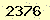 請輸入此驗證碼 : 2376