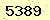 請輸入此驗證碼 : 5389