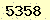 請輸入此驗證碼 : 5358