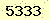 請輸入此驗證碼 : 5333