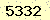 請輸入此驗證碼 : 5332
