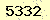 請輸入此驗證碼 : 5332