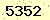 請輸入此驗證碼 : 5352