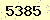 請輸入此驗證碼 : 5385