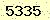 請輸入此驗證碼 : 5335